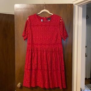 Lovely red dress with Gatsby vibes. Size 1x from Forever 21